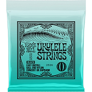 ERNIE BALL P02326 UKELELE CONCERT SOPRANO BALL-END BLACK