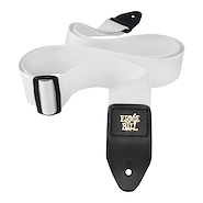ERNIE BALL P04036 CORREAS  	POLYPROPILENO - WHITE