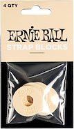 ERNIE BALL P05624 ERNIE BALL STRAP BLOCKS- CREAM- 4 PACK