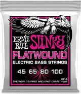 ERNIE BALL P02814 ENCORDADOS	SLINKY FLATWOUND 45-100