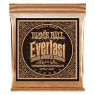 ERNIE BALL P02550 ENCORDADOS	EVERLAST COATED PHOSPHOR BRONZE 10-50