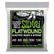 ERNIE BALL P02816 ENCORDADOS	SLINKY FLATWOUND 45-130 5C