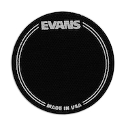 EVANS EQPB1 Patch Negro Nylon Para Parche De Bombo X 2 Unidades