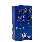 FLAMMA FS03 DELAY Pedal de efecto Delay 6 Modos + Tap Tempo + Looper