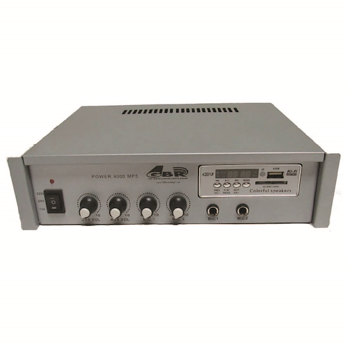 GBR 11C-POWER4000MP3 CONS.SONIDO GBR 30W220/12 100VMP