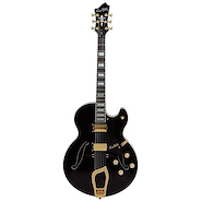 HAGSTROM HJ500-BLK HJ500 BLACK GLOSS GUITARRA ELECTRICA