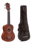 HOFFMANN KU-S/B Ukelele Soprano Sapele Natural Con Funda Acolchada.
- Top: S