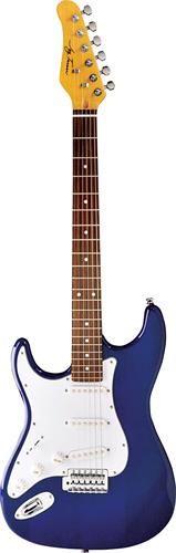 JAY TURSER JT-300-LH-TBL Guitarra electrica para zurdo, tipo Legacy/ Strato, cuerpo s
