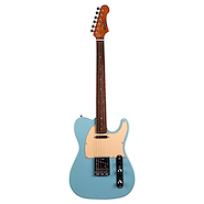 JET GUITARS JT300 BL R Sonic Blue SS basswood body, roasted maple neck& Rosewood fretboard