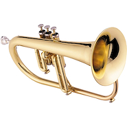 JUPITER JFH-846L Fliscorno/Flugel, Bb, Laqueado Dorado, C/ Estuche
