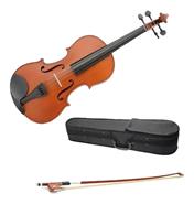 KINGLOS HSHB-000 4/4 Violin Acustico Con Estuche Arco y Resina