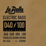 LA BELLA RXS4A Encordado RX para Bajo 4 Cuerdas. 040-060-080-100