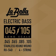 LA BELLA RXS4D Encordado RX para Bajo 4 Cuerdas. 045-065-085-105