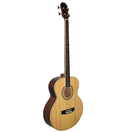 LEONARD LB-429E N Bajo Acustico Tapa Pino Eq. 5 Bandas Color Natural