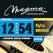 MAGMA GA140B85 SET String MAGMA GUIT-ACUST Bronze 85/15 012 ML