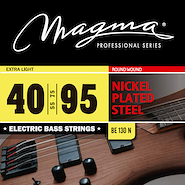 MAGMA BE130N Set Strings  Bajo-Elec Nickel P/Steel .040 Ex