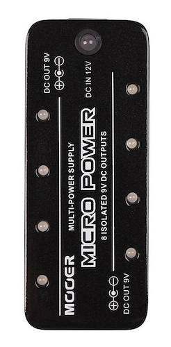 MOOER MICRO POWER Micro Alimentador/Transformador Multiple, C/8 Salidas Aislad