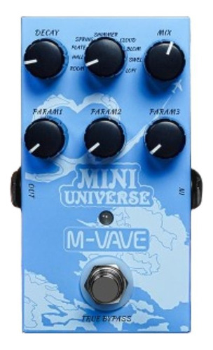 M-VAVE Mini Universe Reverb Effects Room/Shimmer/Lofi/Spring