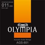 OLYMPIA AGS801 Encordado Acústica "Phosphor Bronze" 010-047