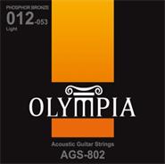 OLYMPIA AGS802 Encordado Acústica "Phosphor Bronze" 010-047