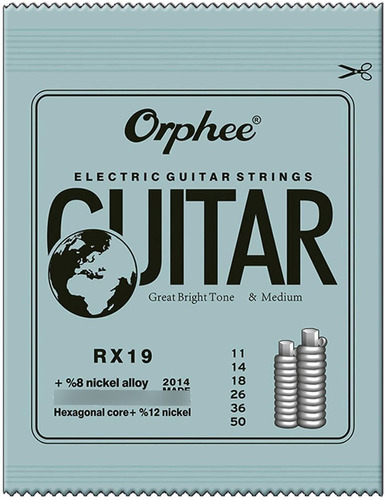 ORPHEE STRINGS RX19/011 Encordado Guitarra Electrica 11 / 50