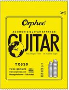ORPHEE STRINGS TX630/011 Encordado para Guitarra Acustica