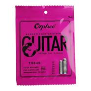 ORPHEE STRINGS TX640/012-53 Encordado para Guitarra Acustica  12-53