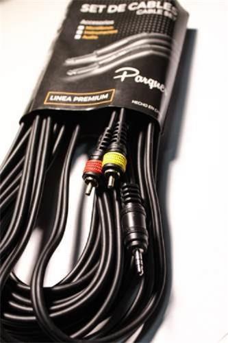 PARQUER CABA2110 Cable Rca Macho A Mini Plug Stereo