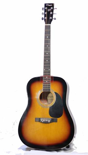 PARQUER GA109SBEQ3 Guitarra Acustica Custom Sunbrust Con Eq C/Funda