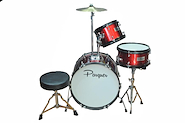 PARQUER 10010BR Bateria Kids Bombo 16 Bordo