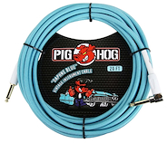 PIG HOG PCH20DBR Cable Instrumento Guitarra Bajo 6 Mts
