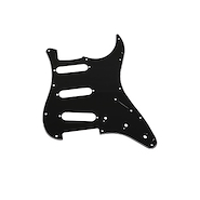 REDTONE PGST10B Pickguard negro para guitarra SSS Legacy/stratocaster. Placa