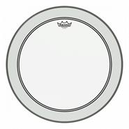 REMO P3-1320-C2 Parche Bateria Powerstroke 3 20" Bass Head, Clear Reforzado