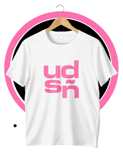 R&F UDSÑ Remera Usted Señalemelo Talle L