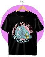 R&F TWENTY ONE PILOTS 2 Remera Twenty One Pilots Talle XL