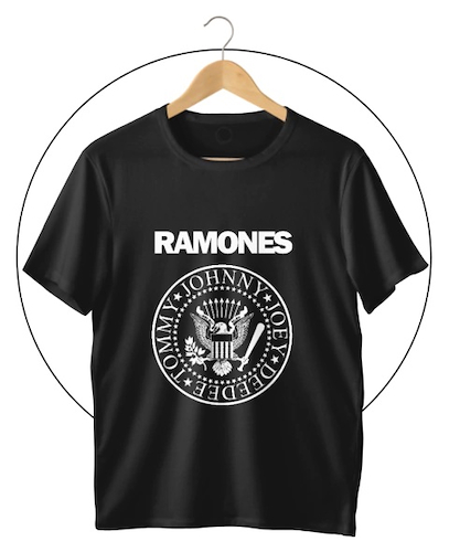 R&F RAMONES Remera Ramones Talle XL
