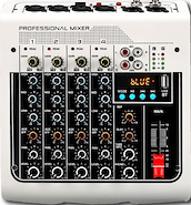 ROSS PA MX400 Mixer | 4 canales | XLR/TRS | Bluetooth | Reproductor USB |