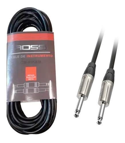 ROSS PA CM-PP-3M Cable | Plug-Plug | 3 mts | Para instrumentos | Conector Met