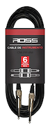 ROSS PA CM-PP-6M Cable|Plug-Plug|6mts|Parainstrumentos|ConectorMetalico