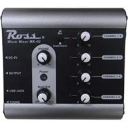 ROSS PA MX-4U Micro Mixer, 4Ch, 1Mic+3 Instr, Usb