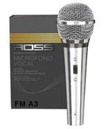 ROSS FM-A3 "Micrófono Vocal de mano para voces y música profesional. Di