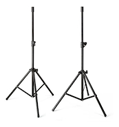 SAMSON LS2 Soportes (Par) Liviano Para Bafle, Acero, T/Tripode, Hasta