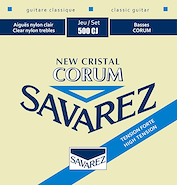 SAVAREZ 500 CJ ALTA NEW CRISTAL-CORUM Cuerdas Guitarra Clasica