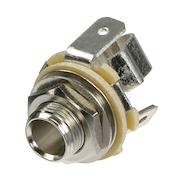 SEETRONIC ST229L Jack Mono 1/4¨ Metalico Abierto Para Chasis De Instr.