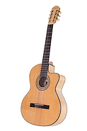 SEGOVIA E160CNEQ Guitarra Clasica Con Corte Y Eq Medio Concierto C/Funda