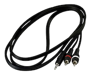 SHIMURA CABLES AUC2006-3 3 MTS 3.5MM PLUG ST - 2 RCA MACHO Cable Audio