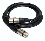 SHIMURA MIC2009-3 3 MTS XLR MACHO-XLR HEMBRA 6 MM Cable de micrófono CANON-CANON