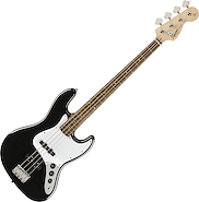 SQUIER Jazz Bass Affinity Black Bajo Electrico 4 cds Trastera de Rosewood