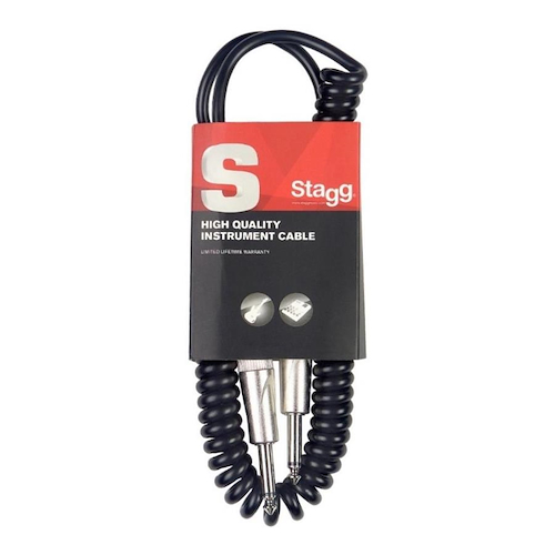 STAGG SGCC6DL Cable PLUG-PLUG standard 6mm. - 6 mts. - 