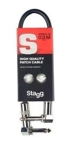 STAGG SPC030LDL Cable PLUG ANGULAR-PLUG ANGULAR 